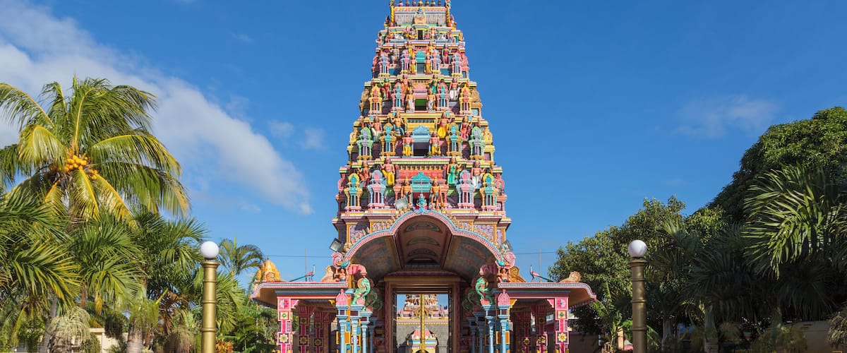 Kalaisson Temple Port Louis Mauritius.