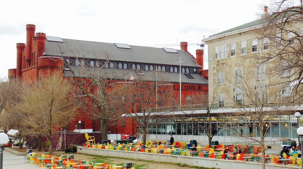 #localsecrets Fun at the Memorial Union. Featured here also the historic Red Gym watch the Wisconsin Badgers play and enjoy some Babcock Ice Cream made right here at Babock Dairy on the campus