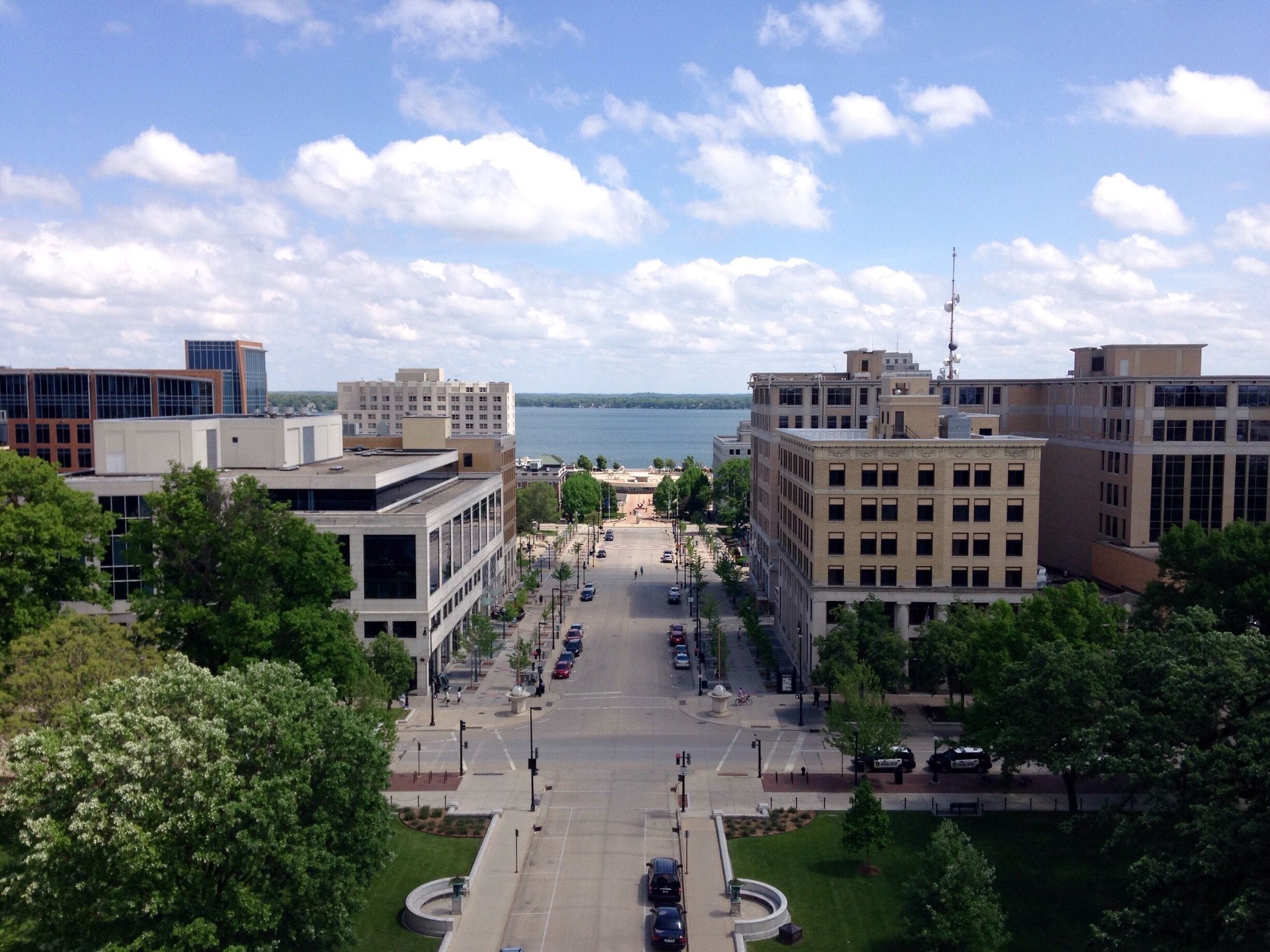 View from Madison Capital observation tower