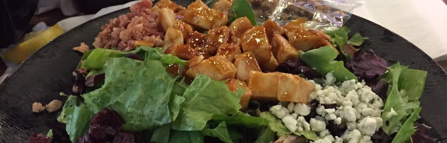 Chopped Chicken Salad that was mighty tasty.