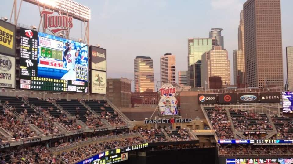 Baseball in Minneapolis. Baseball anywhere is always a great time.