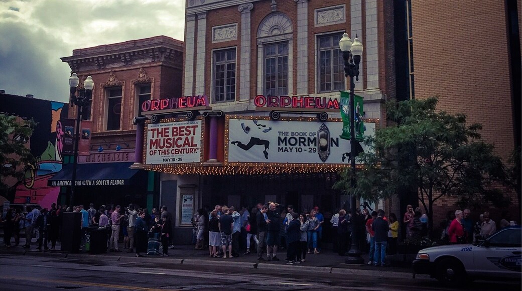 Going to see a play.