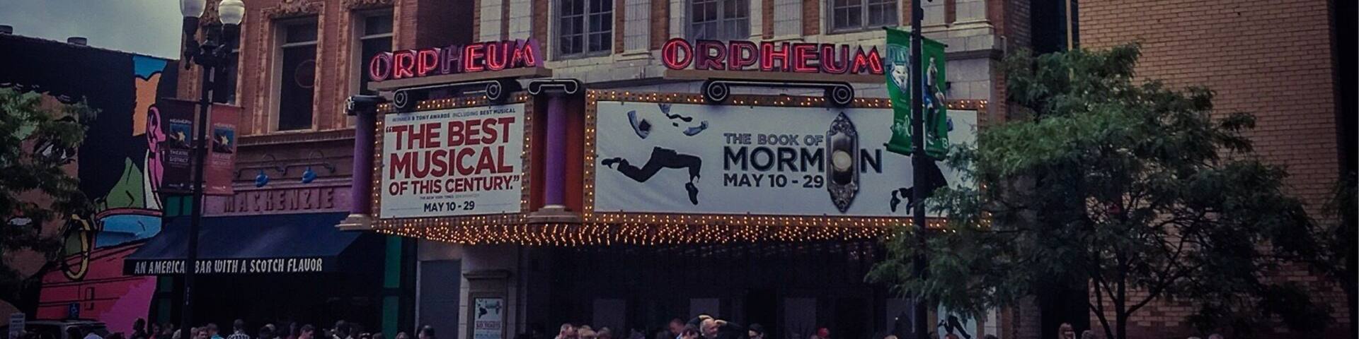 Going to see a play.