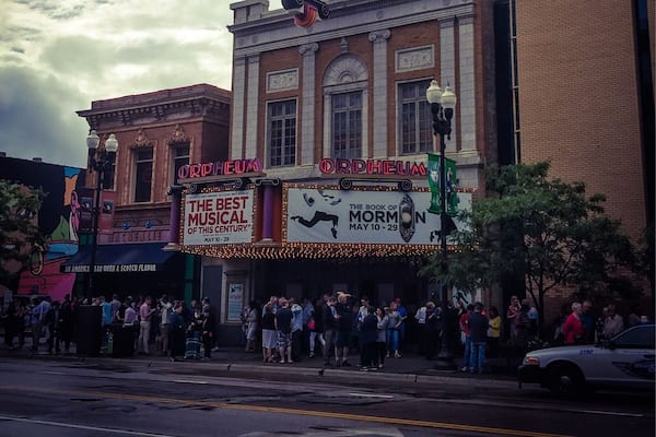 Going to see a play.