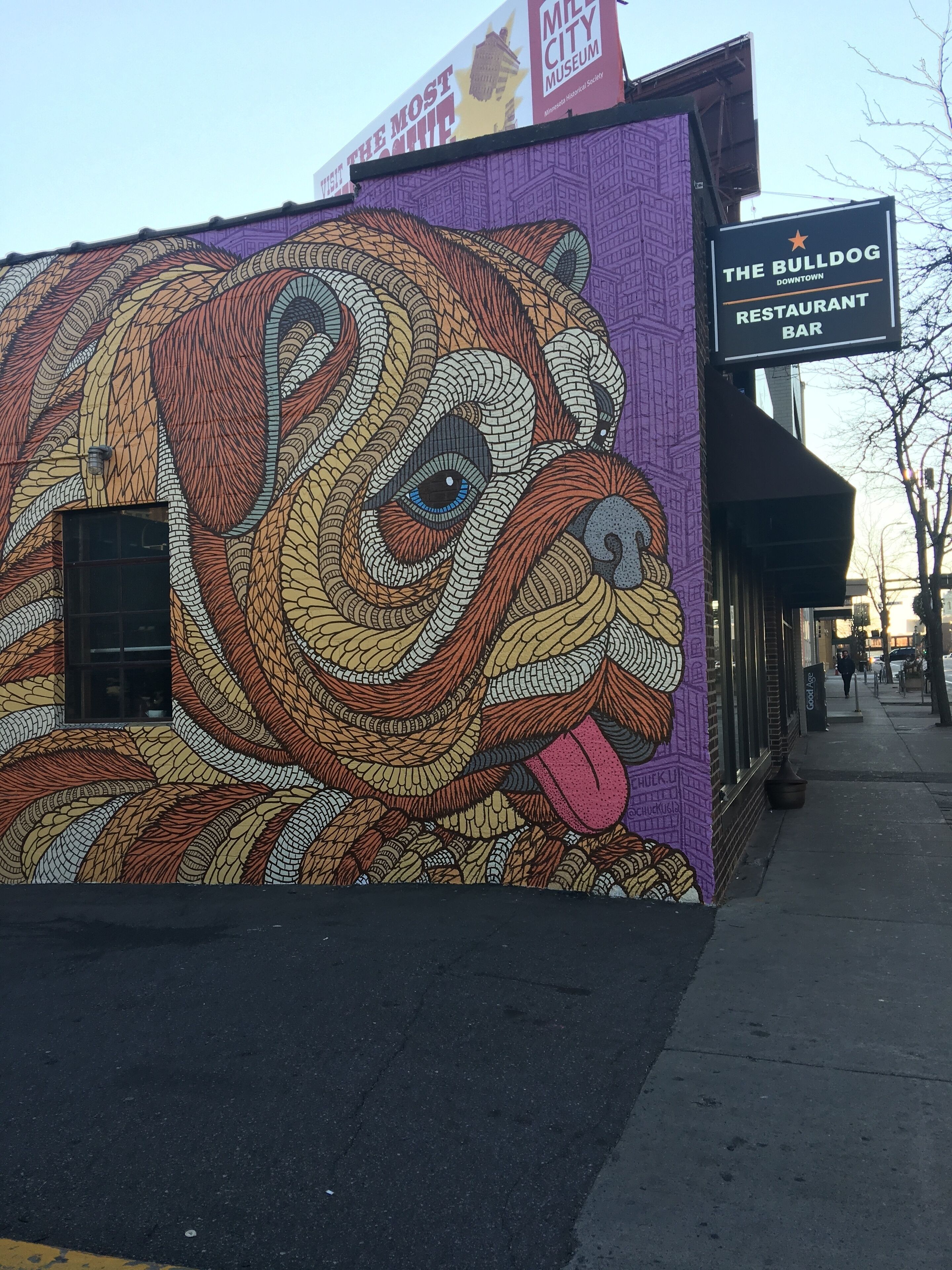 Street art in downtown Minneapolis