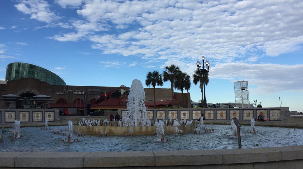 Spanish Plaza, New Orleans, LA #NewOrleans #Louisiana