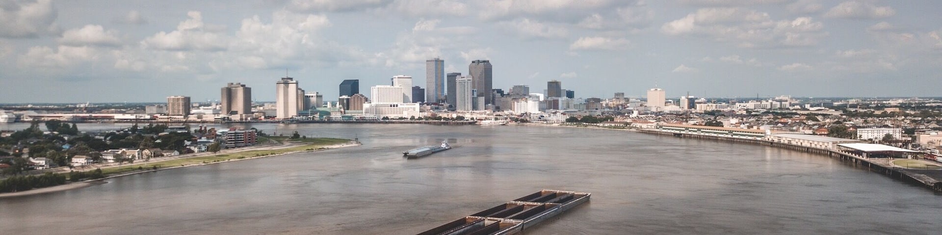 Great spot to get a great skyline photo of New Orleans!