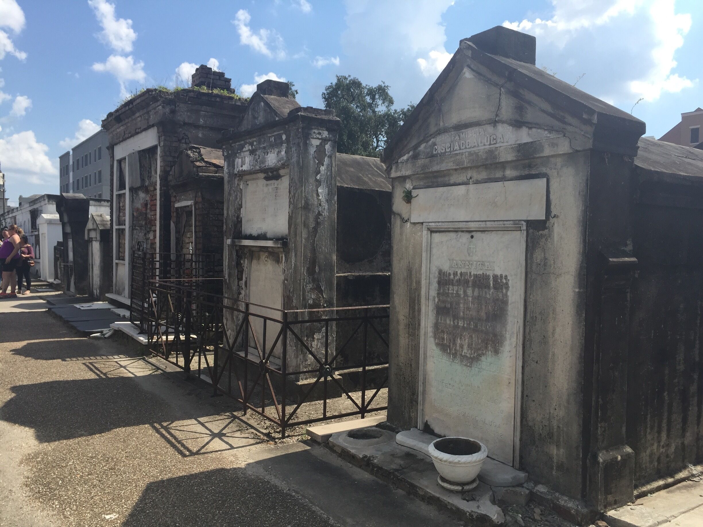 Took a cemetery tour in New Orleans today, because what else do you do on a Saturday ⚰️⚜️