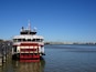 See the real steam powered engines on the Steamboat Natchez.