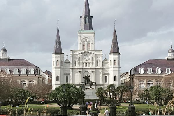 Probably the best place to see the Cathedral.