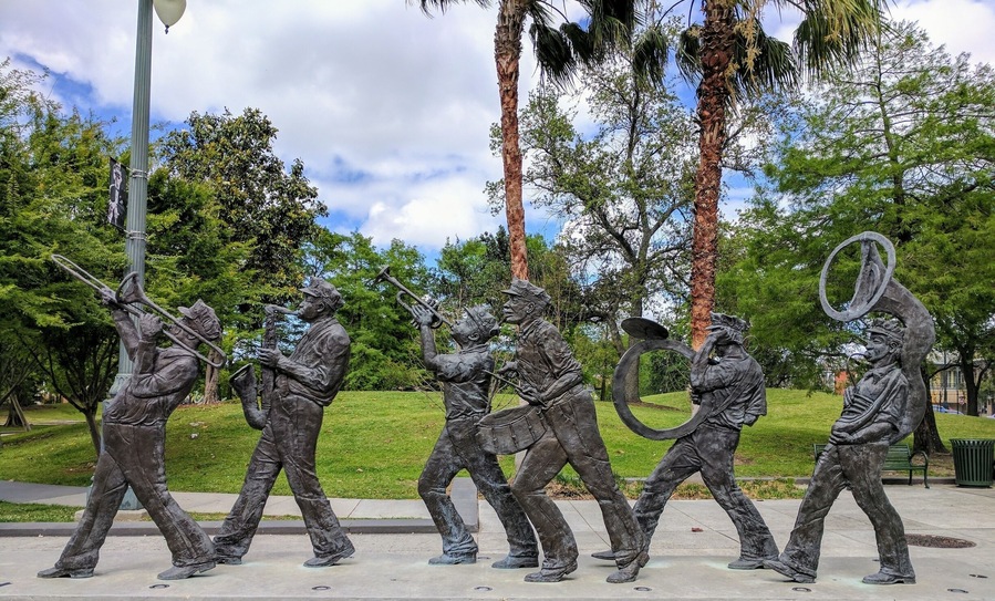 Jazz parade in NOLA