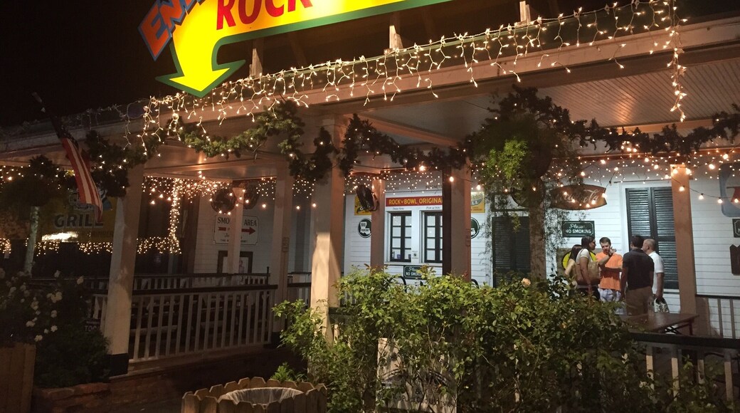 Jazz music and bowling - what more could you want? The crowd is much more local than Bourbon Street, and it's a fun getaway from the touristy part of town.