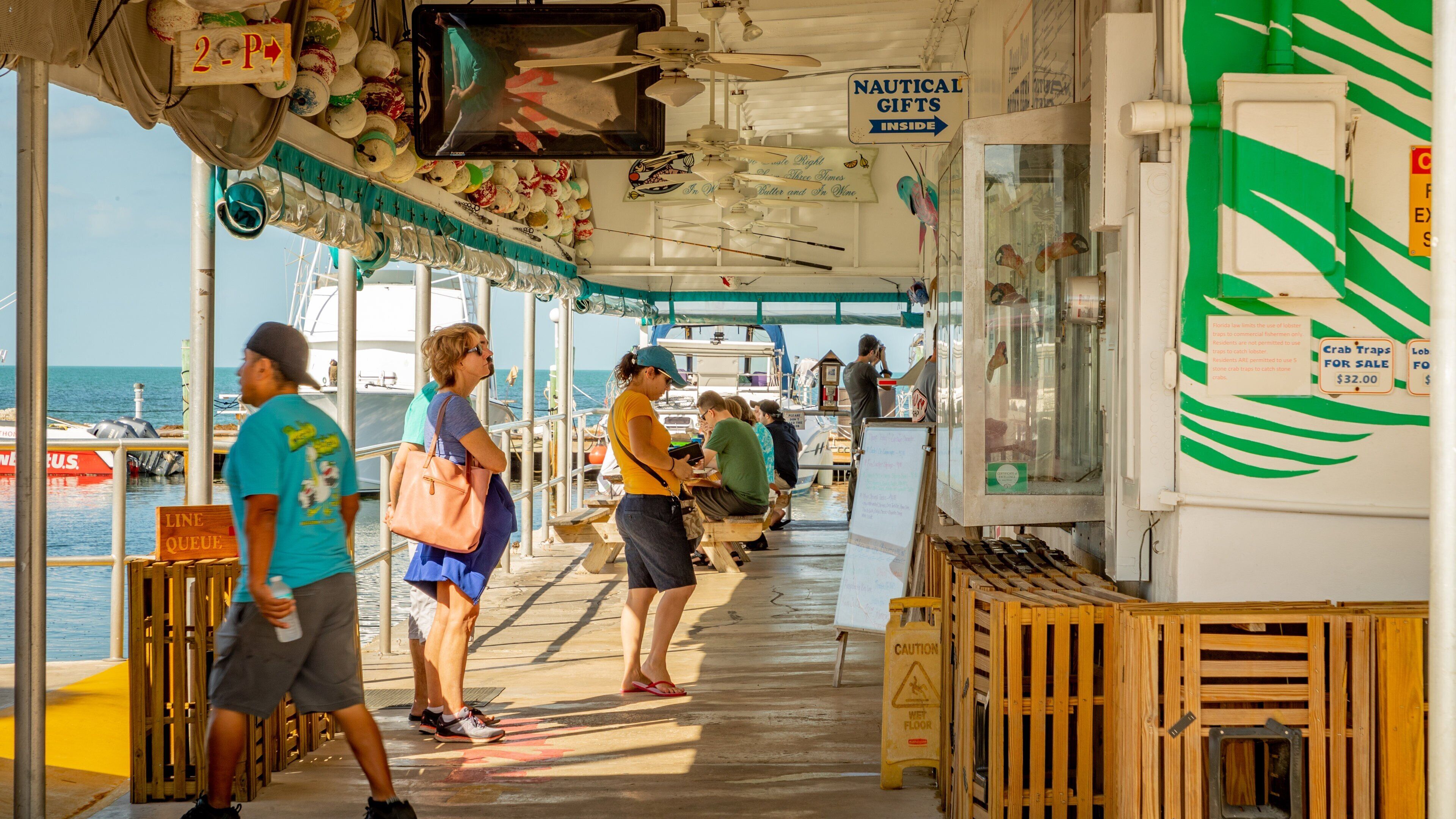 Marathon as well as a small group of people