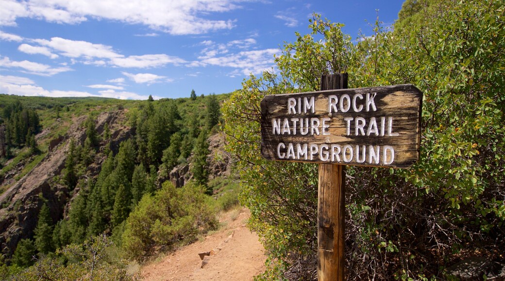 Montrose ofreciendo situaciones tranquilas y señalización