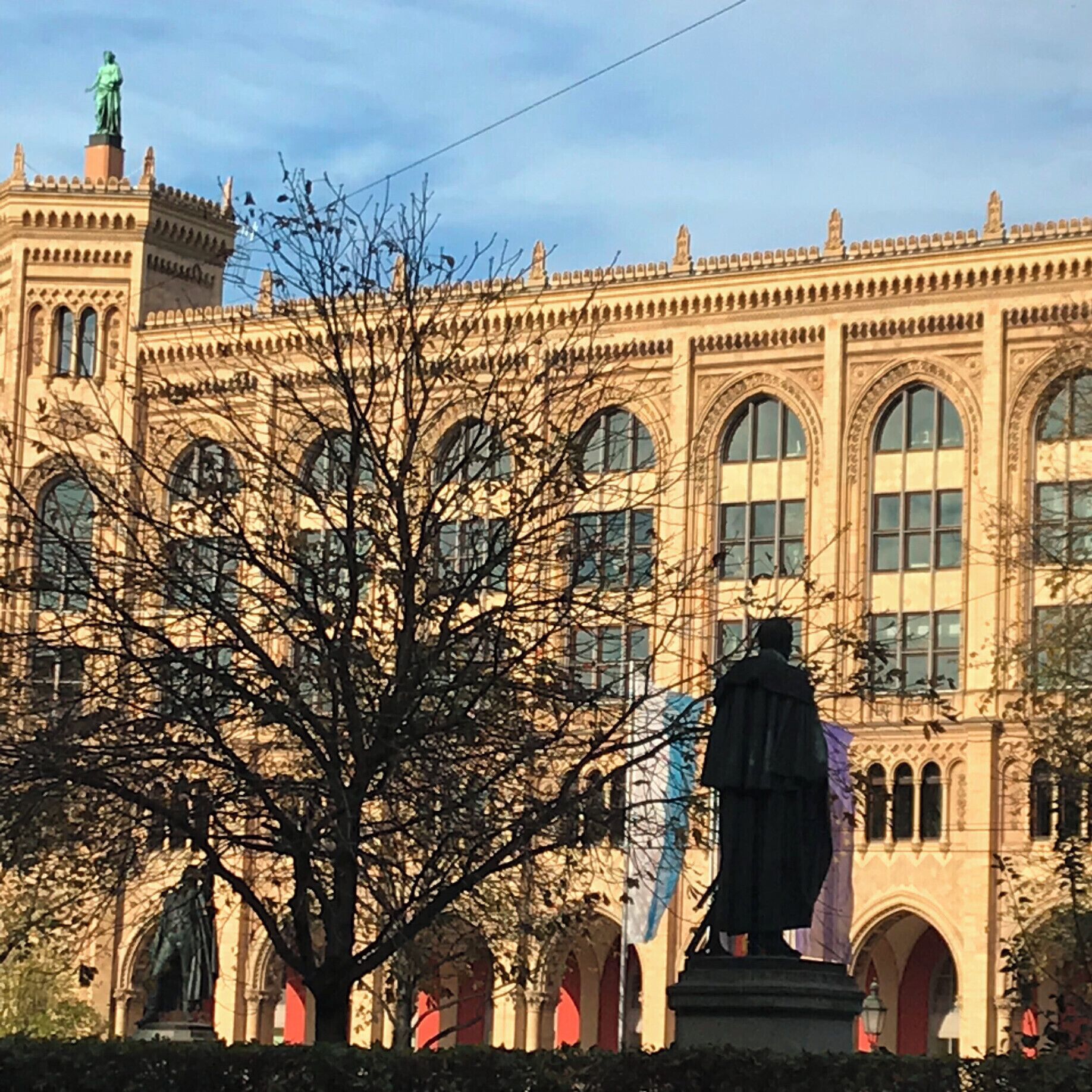 Government of Upper Bavaria and Max II Monument