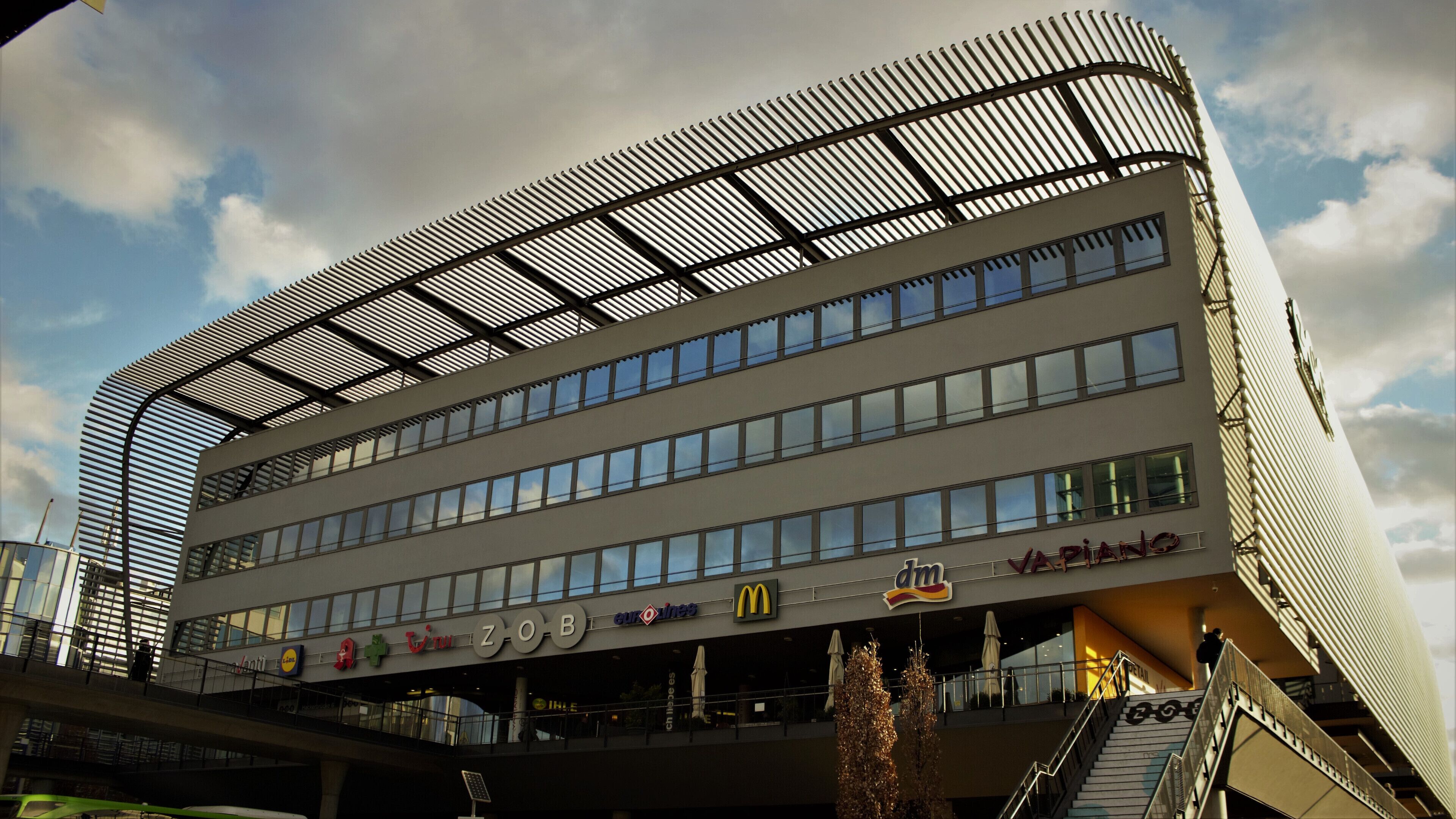 The Central Bus Station ZOB at Hackerbrucke, Munich, Germany
