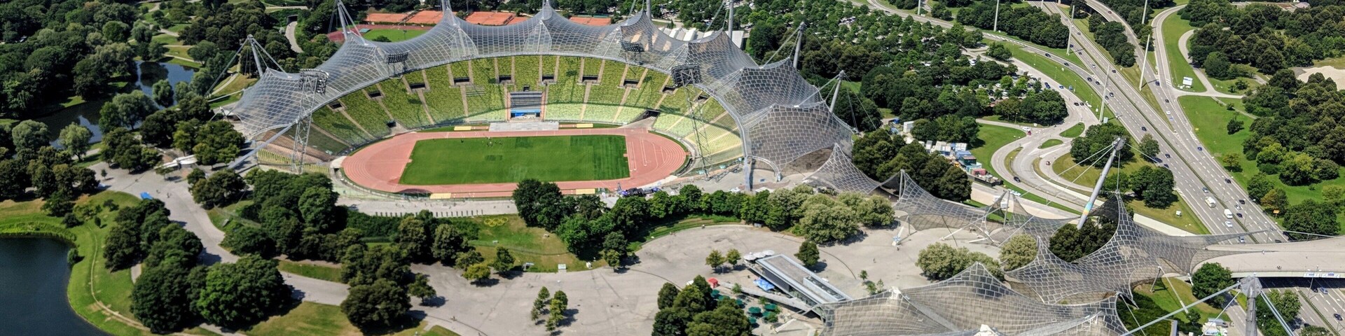 The View from the Fernsehturm over the Olympiastadion