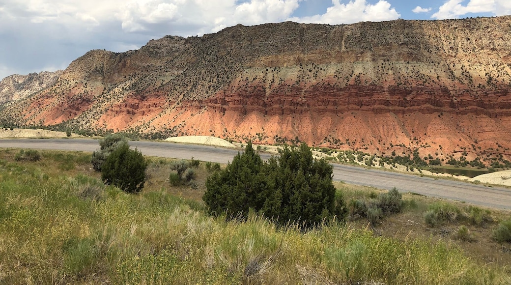Best FREE camping on the Flaming Gorge.