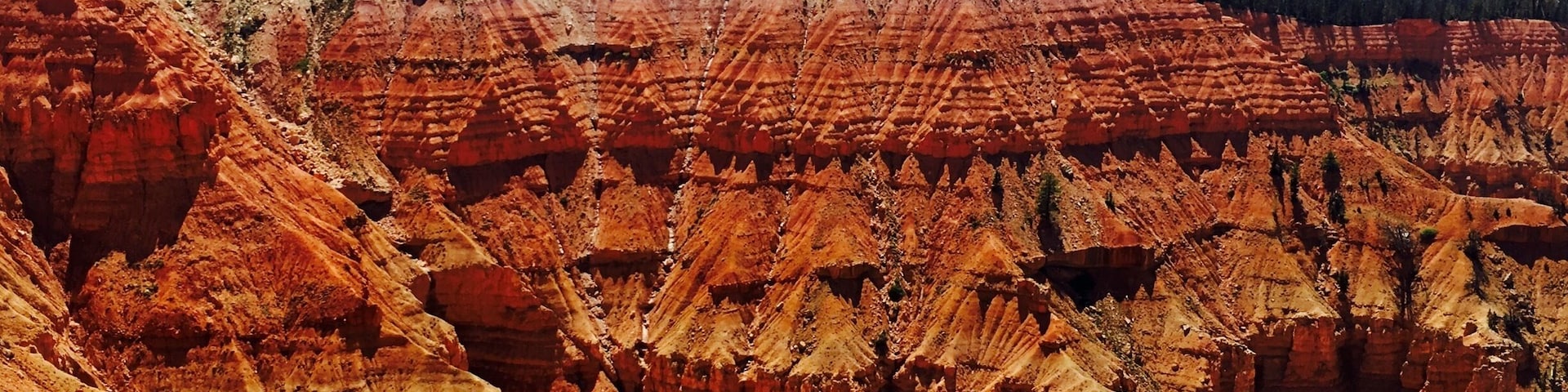 The view from an overlook in Cedar Breaks National Monument....A "must visit" if you are in the area.
This place is similar to Bryce Canyon just smaller in scale. Personally think the rock formations and patterns here are more striking.
