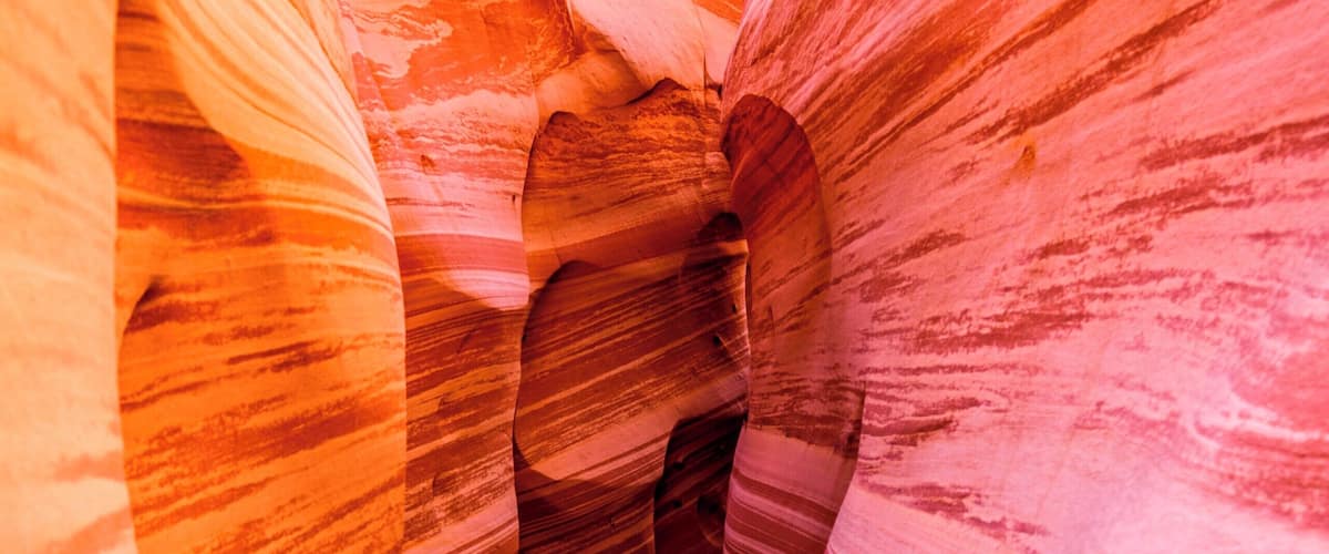 Zebra Slot Canyon in the Grand Staircase Escalante National Monument.