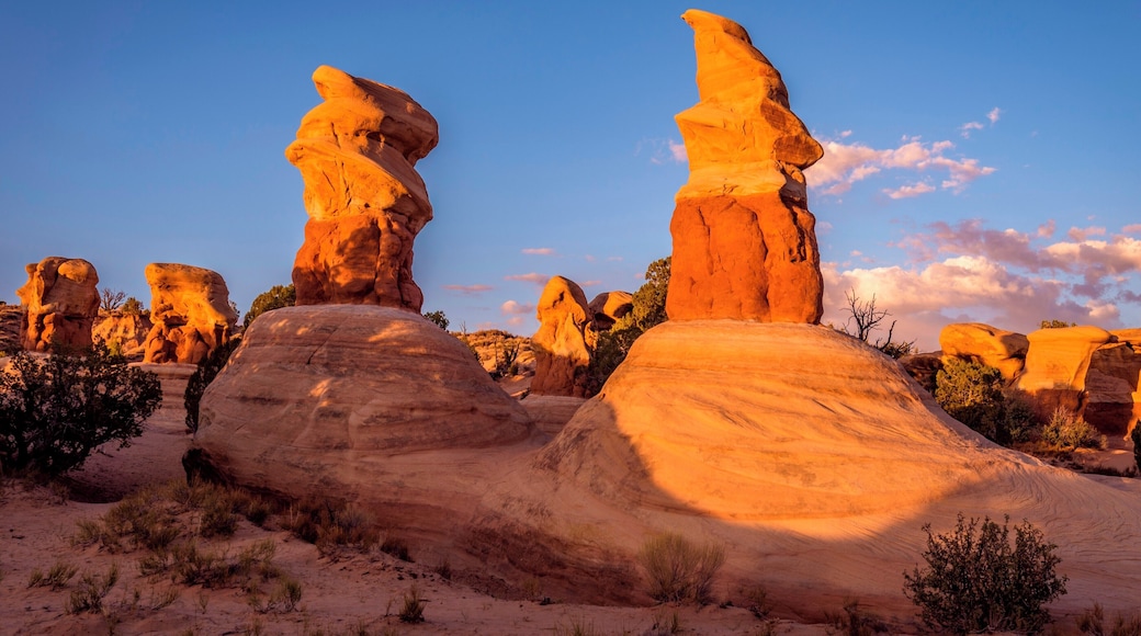 Some of the Hodoos in Devils Garden in Grand Staircase Escalante National Monument.
