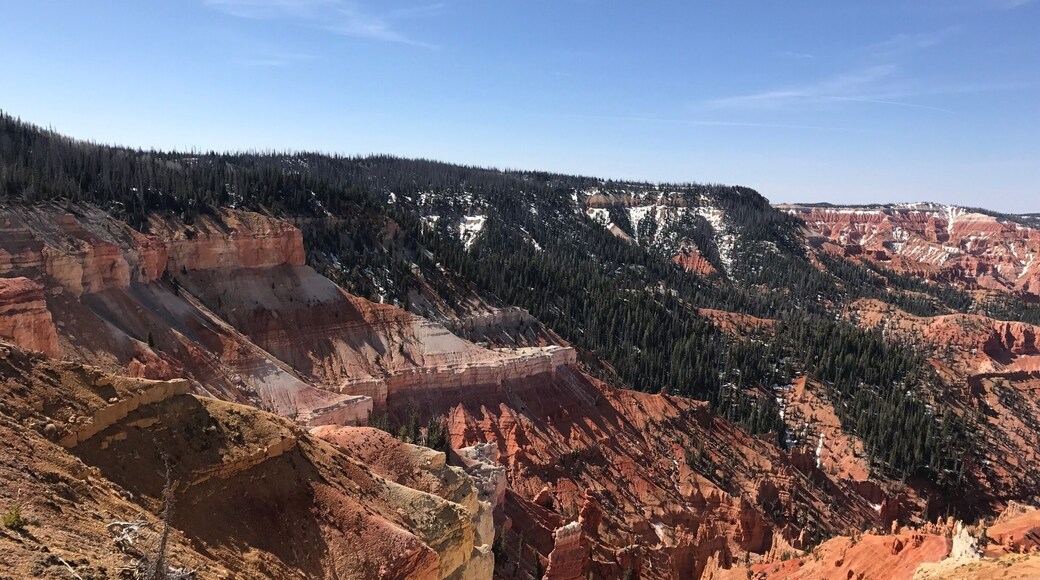 Lovely lookout over Cedar Breaks National Monument!