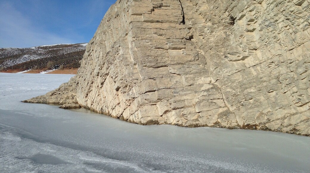 Fun place to fish, if you can find them. Nothing but big trout.