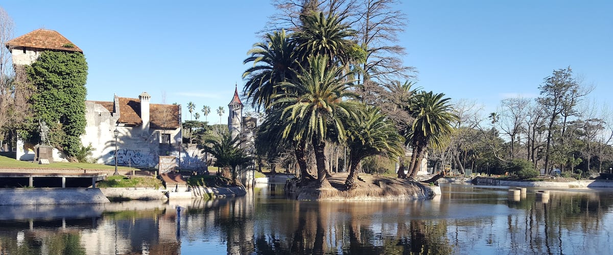 Lovely park in Montevideo. Uruguay