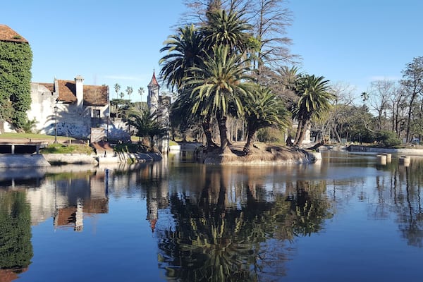 Lovely park in Montevideo. Uruguay