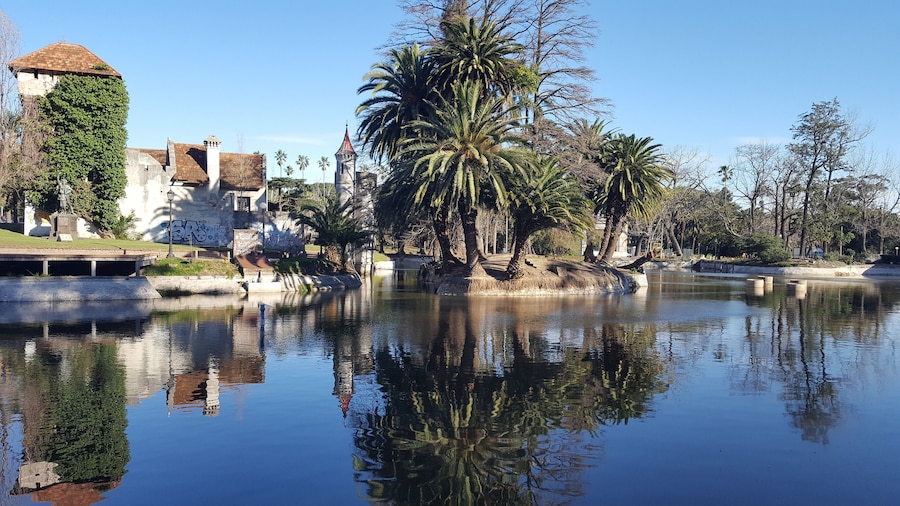 Lovely park in Montevideo. Uruguay