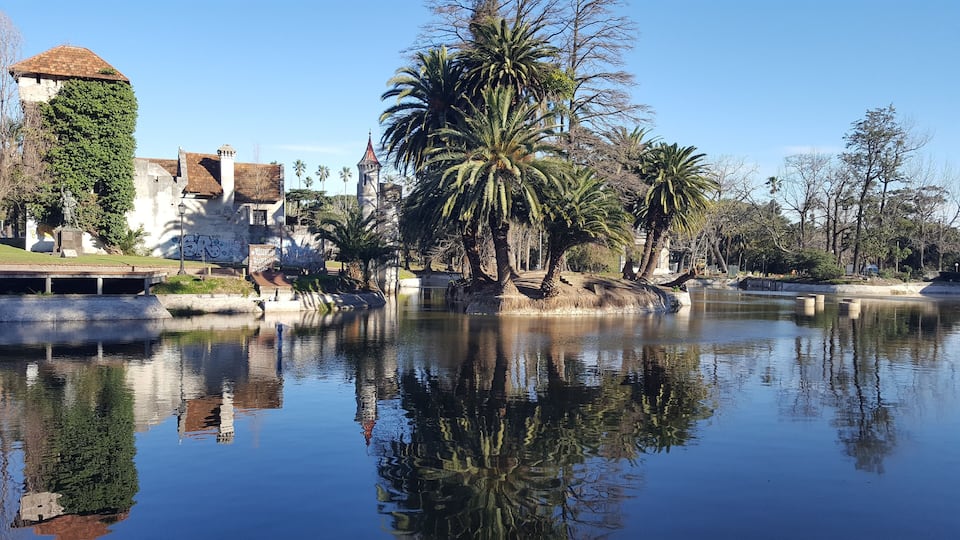 Lovely park in Montevideo. Uruguay