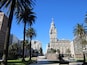 Plaza Independencia in Montevideo.