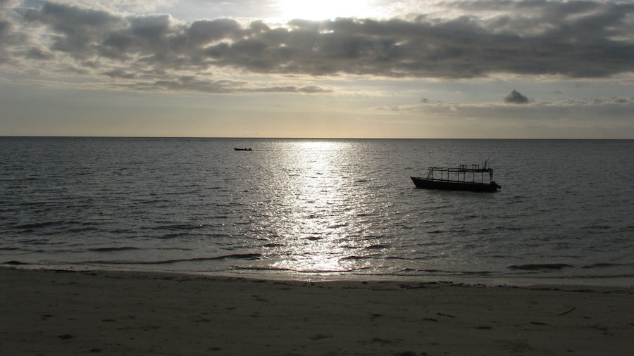 Hardworking fishing boat in Malindi #beach #lifeatexpedia #sunset