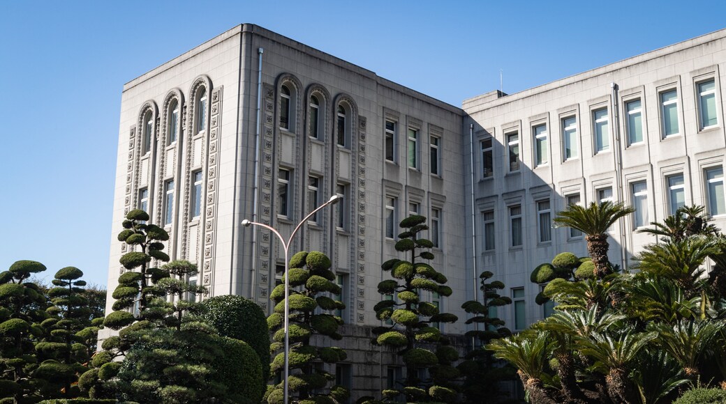 Matsuyama featuring an administrative buidling