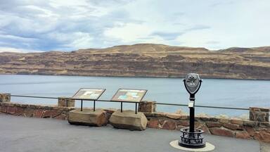 Gingko Petrified Forest is noted as being one of the "most unusual fossil forests in the world" and is a national natural landmark.
The Interpretive Center is full of information about the petrified woods discovered in the early 1930s, has living gingko trees and breathtaking views of the Columbia River.
#roadtrip #statepark #geology