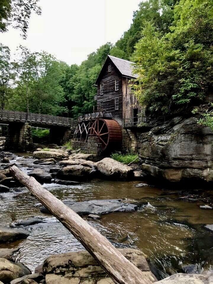 Beautiful old grist mill in West Virginia