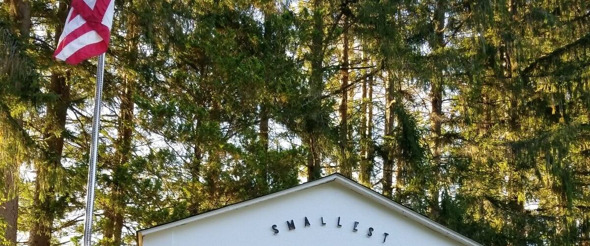 Smallest post office ever.