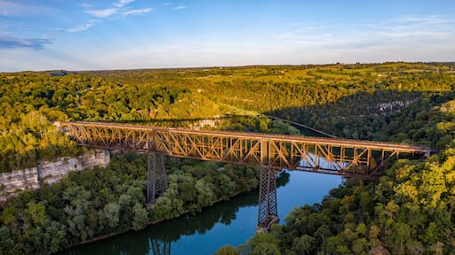 bridge drone photography