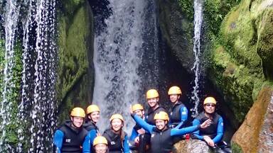 Cayoning in Able Tasman was awesome... However not for the faint of heart! Definitely scared me numerous time. Rappels and zip lines where awesome, slides were a little scary... But the jumps... OMG... So scary. I couldn't even do the second one (despite amazing and cute, lol, guides).