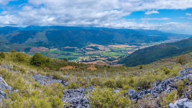 Panorama of New Zealand from Takaka hill