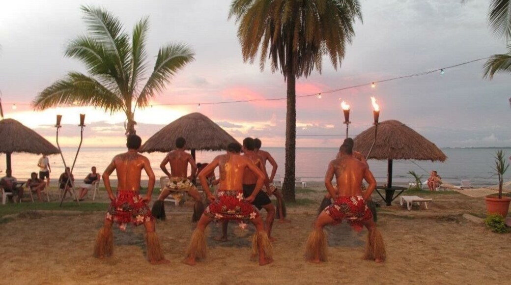 Traditional Fijian dance