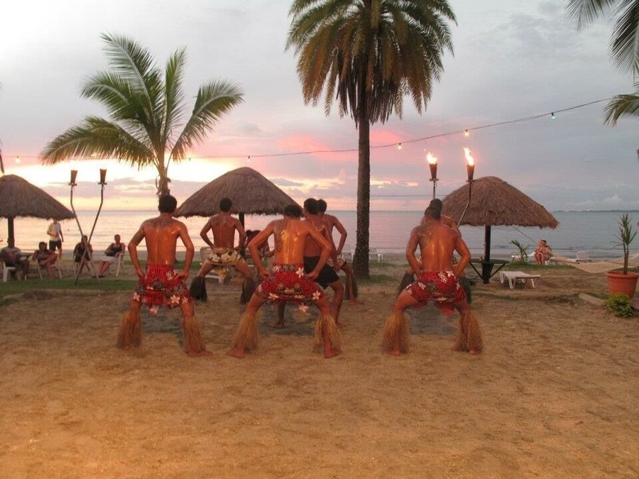 Traditional Fijian dance