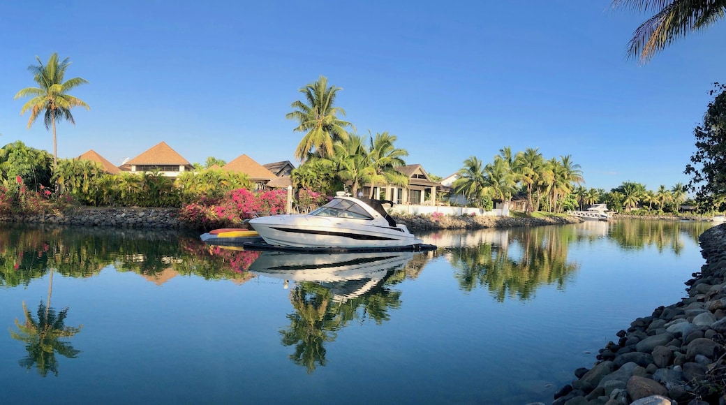 Walking towards Denarau Marina