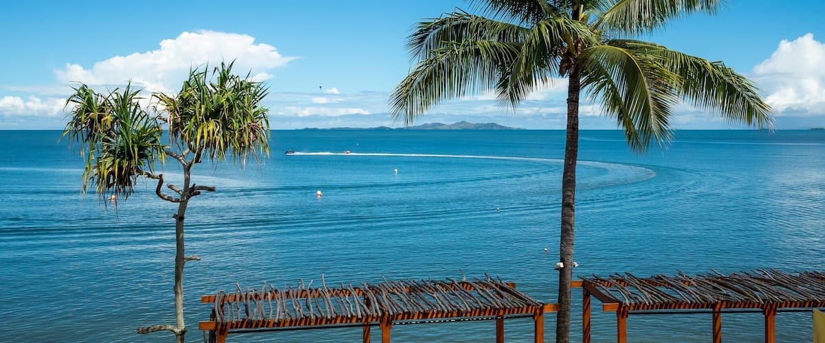 Just another day in paradise in Fiji! We’ve had some wet days, but mostly blue skies and stunning weather ☺️☺️