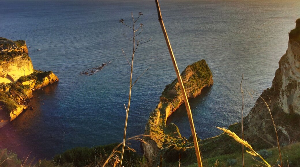 Capri from the Vomero Hill in the sunset