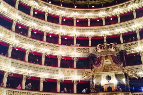 One of the best decisions we made on our trip- Teatro San Carlo should not be missed! We had nose bleed seats but the experience was still amazing!
