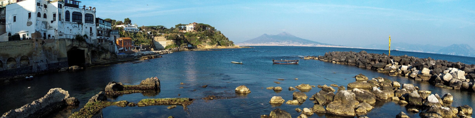 Mount Vesuvius form Marechiaro