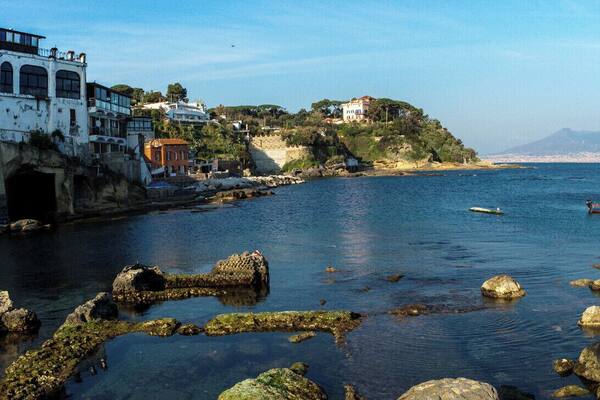 Mount Vesuvius form Marechiaro