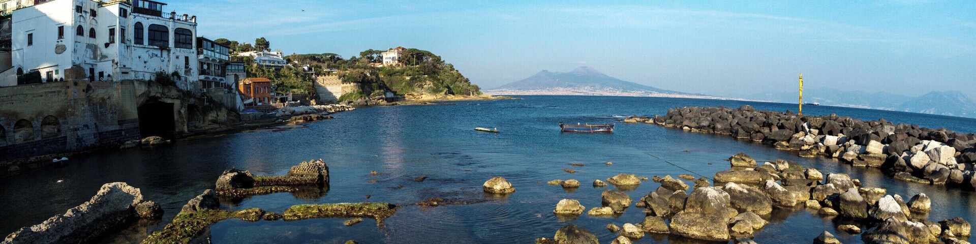 Mount Vesuvius form Marechiaro