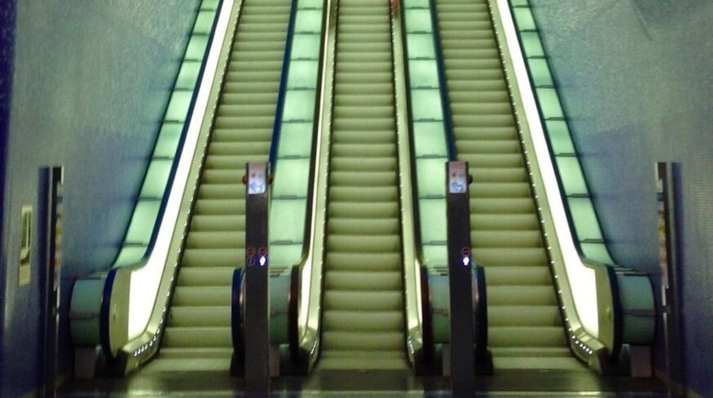 Toledo metro station in Naples, Italy